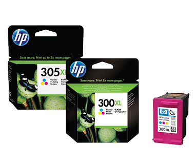 HP Colour Ink Cartridges