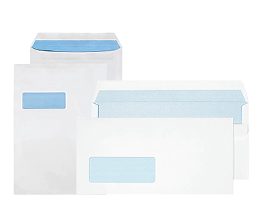 White Window Envelopes