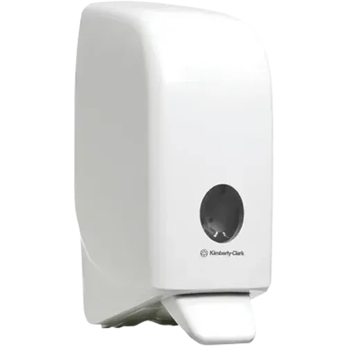 Aquarius White Foam Sanitizer Dispenser
