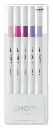 Posca Uni White Assorted Nib Paint Marker Set (Pack of 8) - 153544531