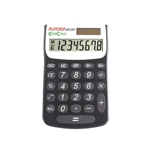 aurora pocket calculators