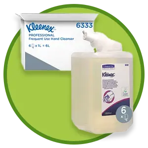 Kleenex 1L Frequent use Hand Soap Refill, Pack of 6