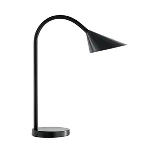 Unilux Black Sol Flexible LED Desk Lamp