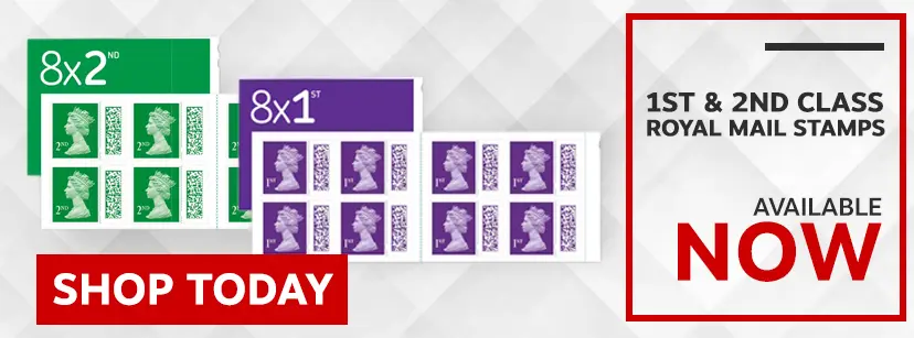 First and Second Class Royal Mail Stamps Availale Now!