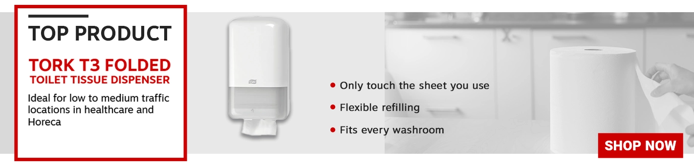Tork T3 Folded Toilet Tissue Dispenser