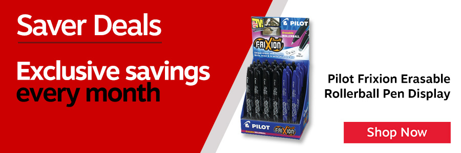 Pilot Frixion Rollerball Display Blk/Blu (Pack of 24) 