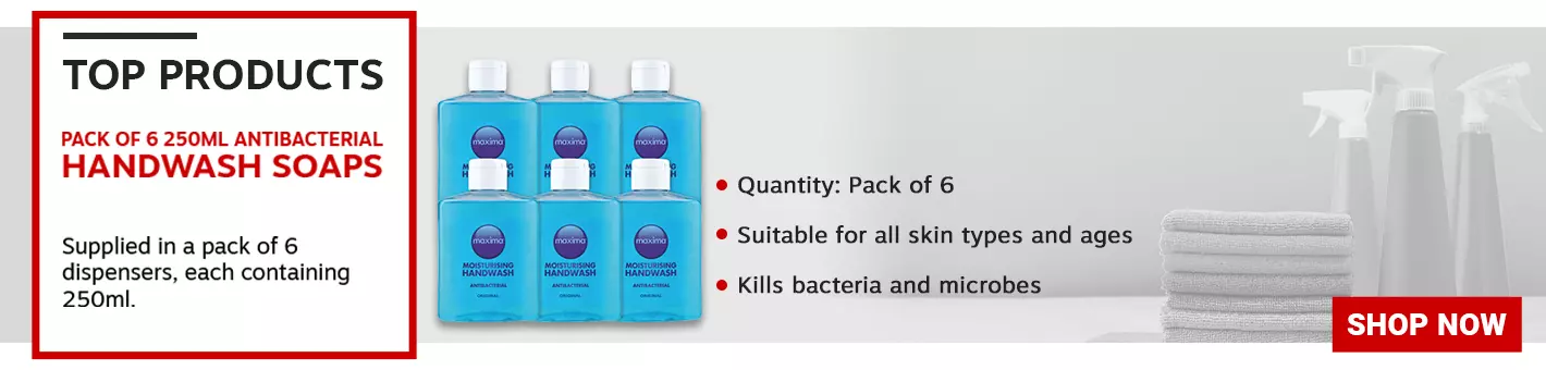 Antibacterial Soap 250ml (6 Pack) 0604002. 