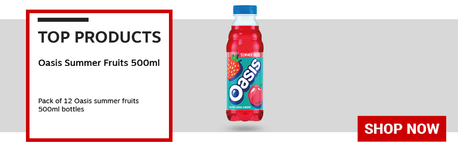 Oasis Summer Fruits 500ml Bottle (Pack of 12)