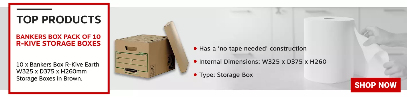 Bankers Box R-Kive Earth Storage Box Brown (Pack of 10) 