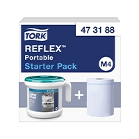 Tork Reflex Portable Centrefeed Dispenser Starter Pack