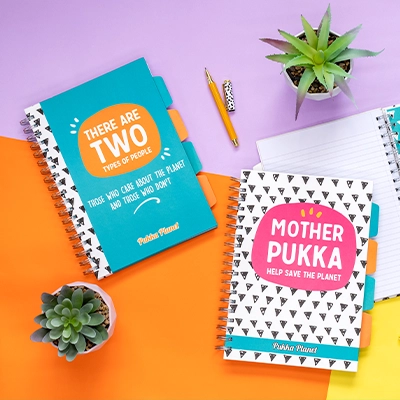 Pukka Planet 'Leaf it With Me' Notebook