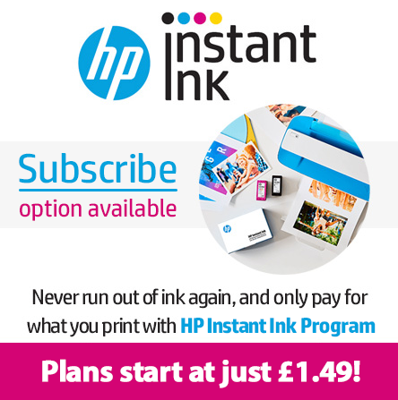 Subscribe today for HP Instant Ink with Direct Delivery