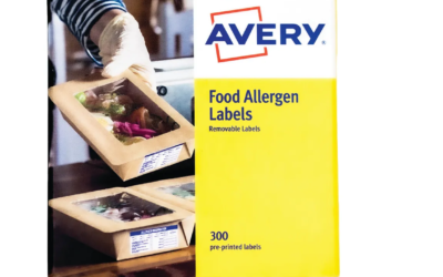 Avery Pre-Printed Allergen Food Labels